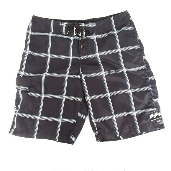 Bilabong Multicolor Plaid Board Shorts